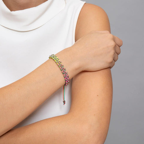 Macaw Links | Mini Kismet Bracelet | Spectrum x Silver